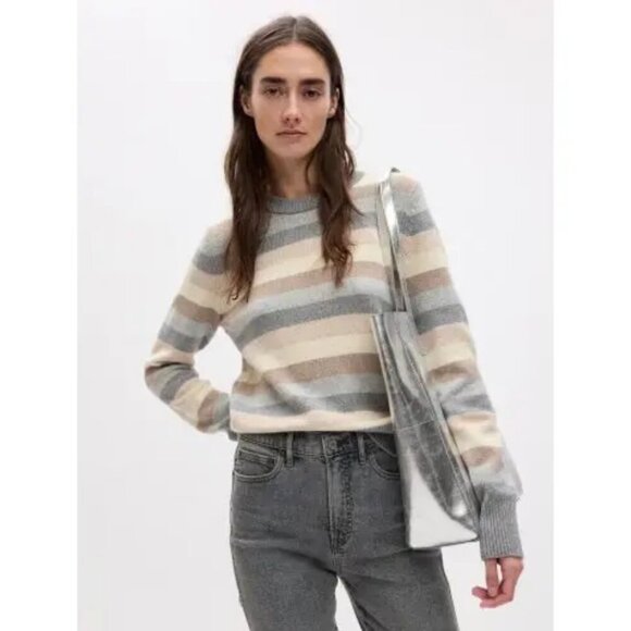 Gap Striped Knit Sweater Size medium - Picture 1 of 13